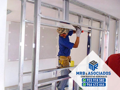 estructuras en drywall